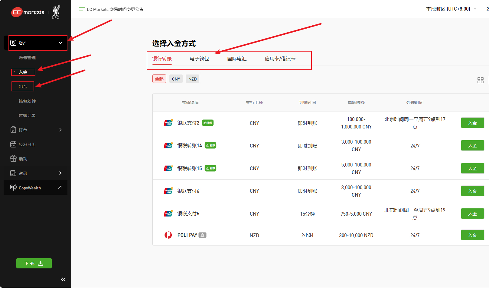 客户指引-EC Markets官网
